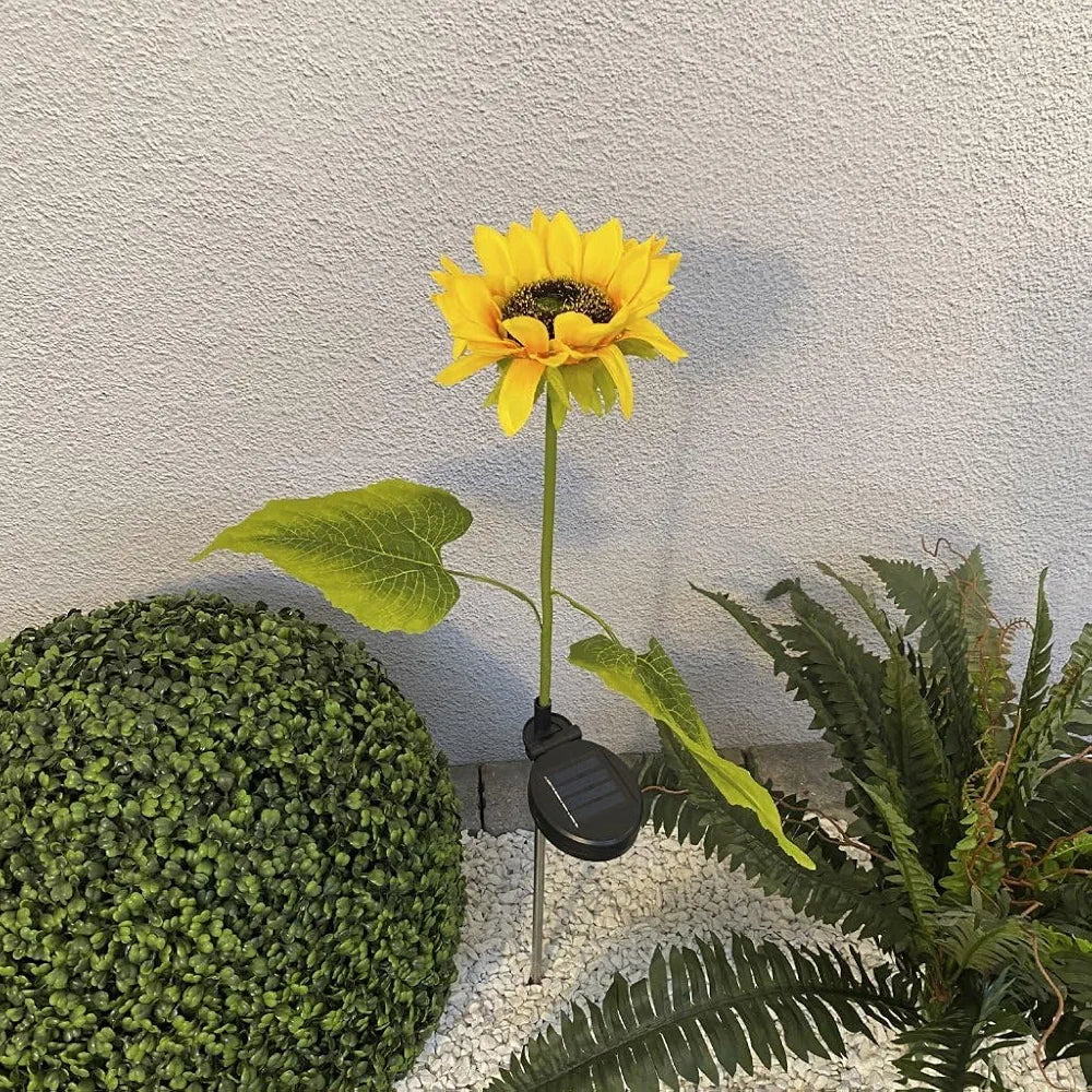 SOLAR LED SUNFLOWER DECRATIVE LIGHT SOLAR LED SUNFLOWER DECRATIVE LIGHT